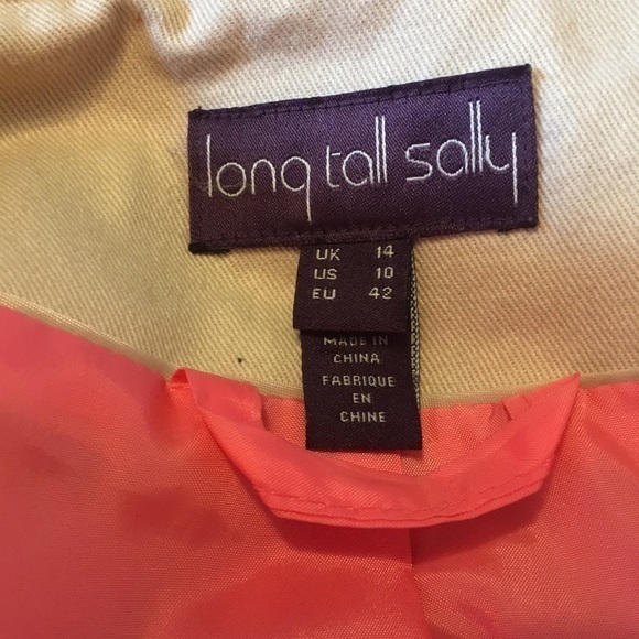 LONG TALL SALLY belted beige trench coat - Picture 8 of 9